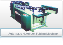 Automatic Notebook Folding Machine